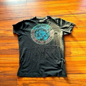 Vintage Diesel Black T-shirt medium